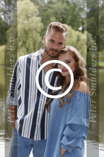 Amsterdam 6 september 2017
Perspresentatie van de musical On Your Feet bij strand Zuid. De cast met oa Ellen Evers, Jim Bakkum, Vajen v d Bosch, Albert Verlinde Nurlaila Kareem en  Tommie Christiaan