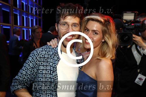 Amsterdam 24 september 2017 
Premiere Annie MG Schmidt met Simone Kleinsma William Spaaij Marjolein Touw Wim v d Driessche en Jeske v d Staak in het de la mar theater. William met vriendin