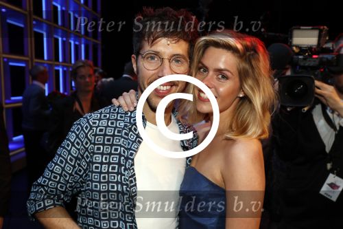 Amsterdam 24 september 2017 
Premiere Annie MG Schmidt met Simone Kleinsma William Spaaij Marjolein Touw Wim v d Driessche en Jeske v d Staak in het de la mar theater. William met vriendin