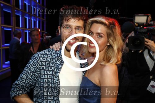 Amsterdam 24 september 2017 
Premiere Annie MG Schmidt met Simone Kleinsma William Spaaij Marjolein Touw Wim v d Driessche en Jeske v d Staak in het de la mar theater. William met vriendin