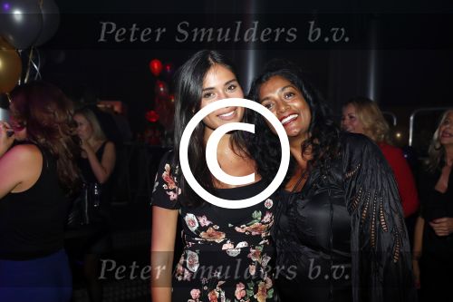 Zaandan 22 september 2017
Karin de Rooij 9 vriendin Ruud Gullit) viert haar 50e verjaardag. Yasmin Verheijen (l)