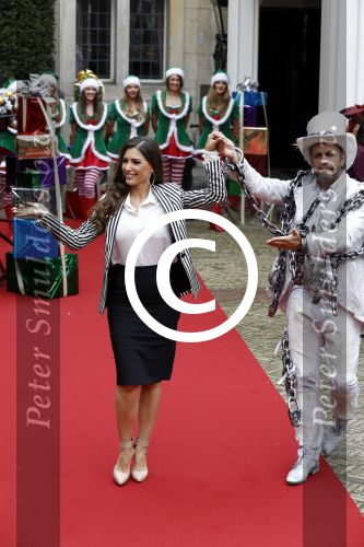 Amsterdam 25 september 2017 
Holly Mae Brood, Martijn Fischer, Yolanthe Sneijder-Cabau, Buddy Vedder, Danny de Munk, Glennis Grace en Carlo Boszhard tijdens de castpresentatie van de Christmas Show 2017 in hotel The Grand. Ruben Nicolai presenteert het.