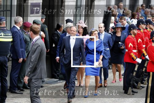 Den Haag 18 september 2018
Prinsjesdag 2018 op het binnenhof. Komning Willem Alexander Koningin Maxima Prins Constantijn en Prinses Laurentien zijn aanwezig. Alexander Pechtold