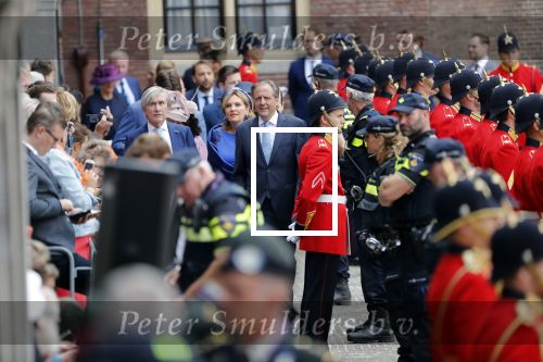 Den Haag 18 september 2018
Prinsjesdag 2018 op het binnenhof. Komning Willem Alexander Koningin Maxima Prins Constantijn en Prinses Laurentien zijn aanwezig. Alexander Pechtold