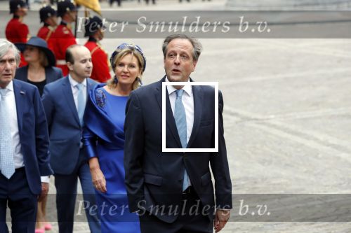 Den Haag 18 september 2018
Prinsjesdag 2018 op het binnenhof. Komning Willem Alexander Koningin Maxima Prins Constantijn en Prinses Laurentien zijn aanwezig. Alexander Pechtold