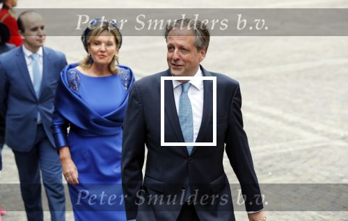 Den Haag 18 september 2018
Prinsjesdag 2018 op het binnenhof. Komning Willem Alexander Koningin Maxima Prins Constantijn en Prinses Laurentien zijn aanwezig. Alexander Pechtold