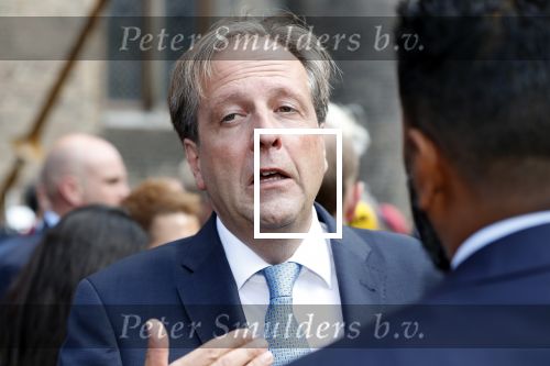 Den Haag 18 september 2018
Prinsjesdag 2018 op het binnenhof. Komning Willem Alexander Koningin Maxima Prins Constantijn en Prinses Laurentien zijn aanwezig. Alexander Pechtold