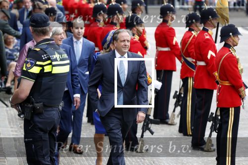 Den Haag 18 september 2018
Prinsjesdag 2018 op het binnenhof. Komning Willem Alexander Koningin Maxima Prins Constantijn en Prinses Laurentien zijn aanwezig. Alexander Pechtold