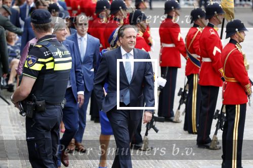 Den Haag 18 september 2018
Prinsjesdag 2018 op het binnenhof. Komning Willem Alexander Koningin Maxima Prins Constantijn en Prinses Laurentien zijn aanwezig. Alexander Pechtold