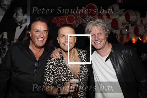 Amsterdam 27 september 2018
Presentatie nieuwe cd Andre Hazes in panama. Andre met schrijvers van zijn liedjes Edwin v Hoevelaak en Bram Koning