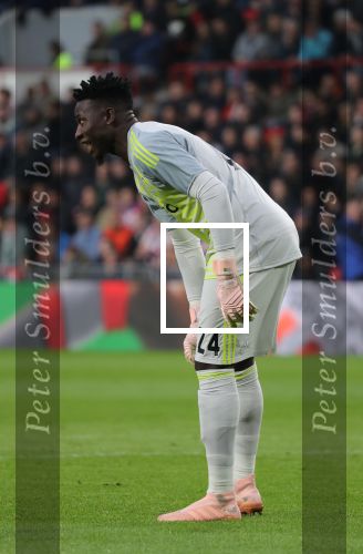 Eindhoven, 23 September 2018 PSV-AJAX Kompetitie, Seizoen 2018-2019 Eindstand 3-0
Andre Onana