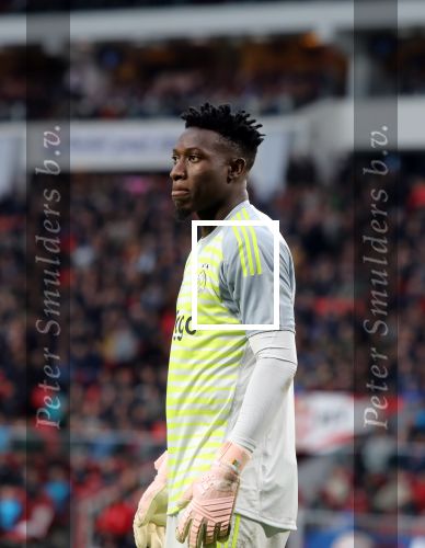 Eindhoven, 23 September 2018 PSV-AJAX Kompetitie, Seizoen 2018-2019 Eindstand 3-0
Andre Onana