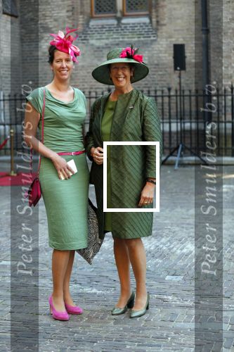 Den Haag 18 september 2018
Prinsjesdag 2018 op het binnenhof. Komning Willem Alexander Koningin Maxima Prins Constantijn en Prinses Laurentien zijn aanwezig. Annemarie Jorritsma met dochter