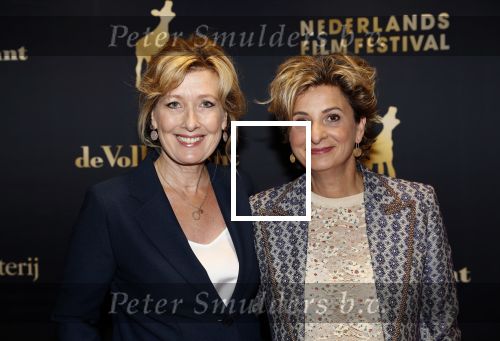 Utrecht 27 september 2018
Openingsavond Nederlandse Filmdagen in schouwburg Utrecht. Ariane Schluter (L) met