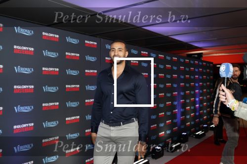 Amsterdam 29 september 2018
Rode loper Glory gala in de Johan Cruijff arena. Badr hari