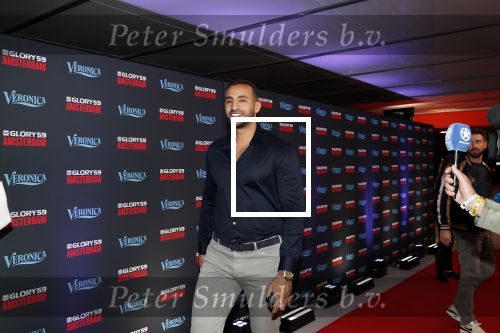Amsterdam 29 september 2018
Rode loper Glory gala in de Johan Cruijff arena. Badr hari