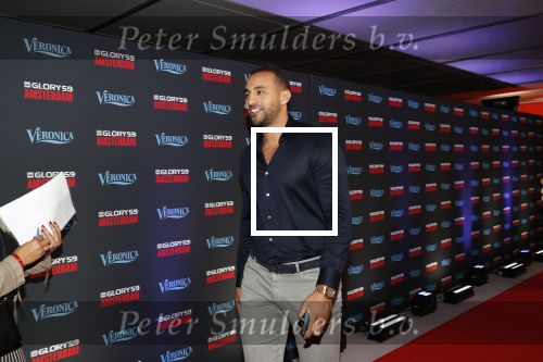Amsterdam 29 september 2018
Rode loper Glory gala in de Johan Cruijff arena. Badr hari