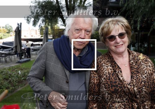 Amsterdam 16 september 2018
45 jaar Sheila de Vries in het Hilton. Catherine Keyl met Cees Dam
