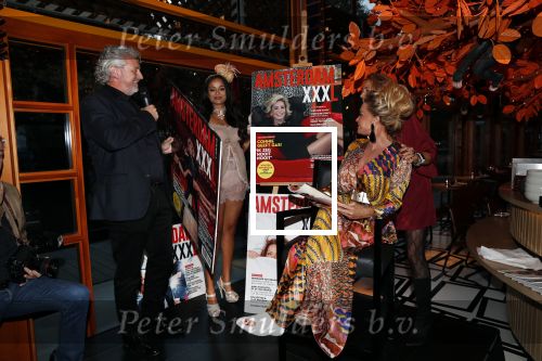 Amsterdam 25 september 2018
Presentatie Amsterdam XXXL bij sushisamba. Connie Witteman kwam met partner Eugene v Dun. Mark Teurlings geeft Amsterdam XXXL uit