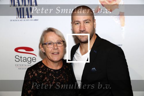 Utrecht 23 september 2018
Premiere Mamma Mia in het Beatrix Theater. Dave Mantel en zijn moeder