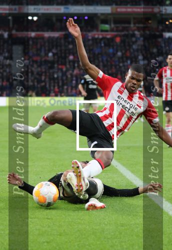 Eindhoven, 23 September 2018 PSV-AJAX Kompetitie, Seizoen 2018-2019 Eindstand 3-0
Denzel Dumfries