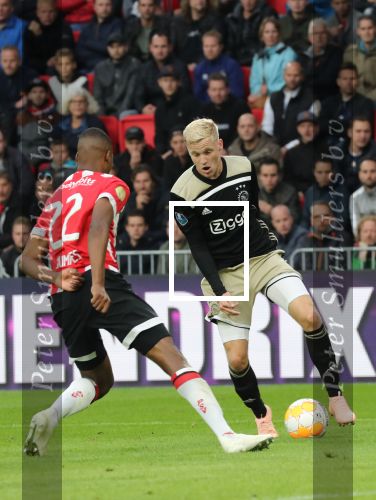 Eindhoven, 23 September 2018 PSV-AJAX Kompetitie, Seizoen 2018-2019 Eindstand 3-0
Donny v d Beek