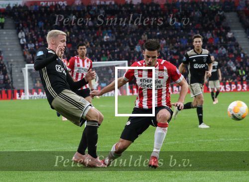 Eindhoven, 23 September 2018 PSV-AJAX Kompetitie, Seizoen 2018-2019 Eindstand 3-0
Donny v d Beek