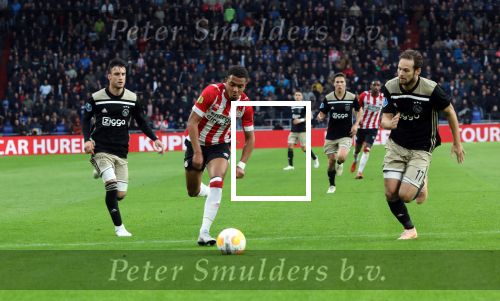 Eindhoven, 23 September 2018 PSV-AJAX Kompetitie, Seizoen 2018-2019 Eindstand 3-0
Donyell Malen