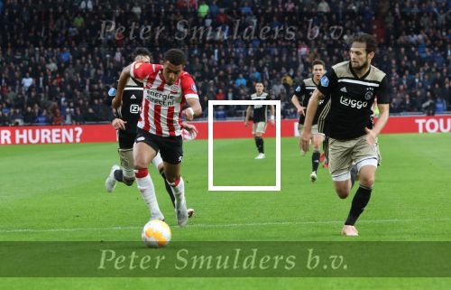 Eindhoven, 23 September 2018 PSV-AJAX Kompetitie, Seizoen 2018-2019 Eindstand 3-0
Donyell Malen