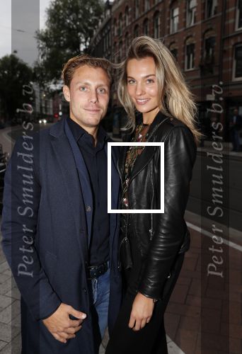 Amsterdam 10 september 2018
Feest Sjaak Swart in het nieuwe delamar theater. Felice Fleur met vriend Jonathan Tugendhaft