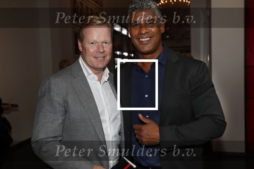 Amsterdam 10 september 2018
Feest Sjaak Swart in het nieuwe delamar theater. Frank Rijkaard met Ronald Koeman