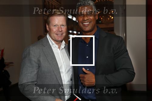Amsterdam 10 september 2018
Feest Sjaak Swart in het nieuwe delamar theater. Frank Rijkaard met Ronald Koeman
