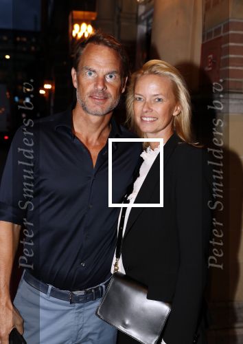 Amsterdam 10 september 2018
Feest Sjaak Swart in het nieuwe delamar theater. Frank de Boer kwam met zijn vrouw Ellen