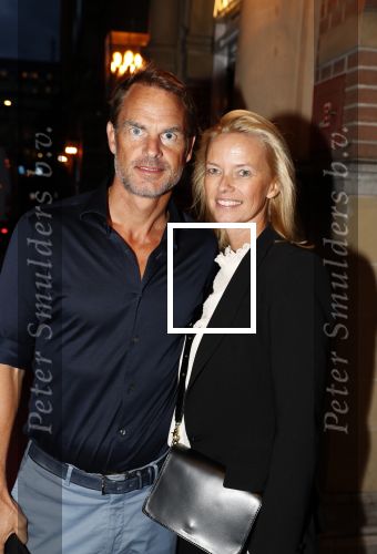 Amsterdam 10 september 2018
Feest Sjaak Swart in het nieuwe delamar theater. Frank de Boer kwam met zijn vrouw Ellen