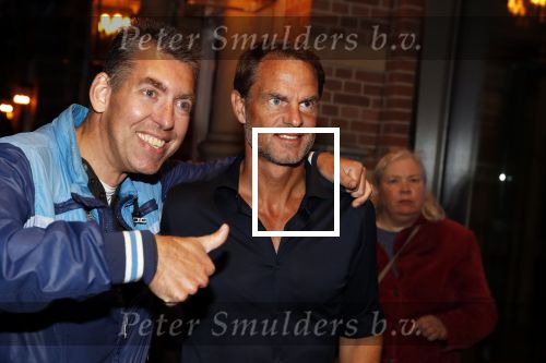 Amsterdam 10 september 2018
Feest Sjaak Swart in het nieuwe delamar theater. Frank de Boer kwam met zijn vrouw Ellen