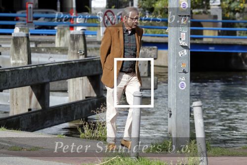 Amsterdam 15 september 2018
Frank de Grave loopt van zijn huis naar zijn auto.