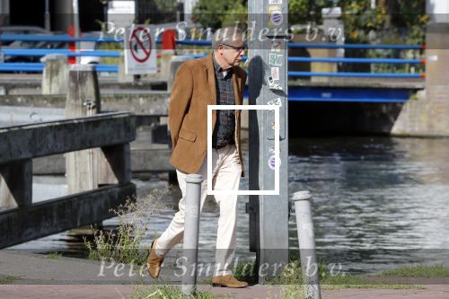 Amsterdam 15 september 2018
Frank de Grave loopt van zijn huis naar zijn auto.