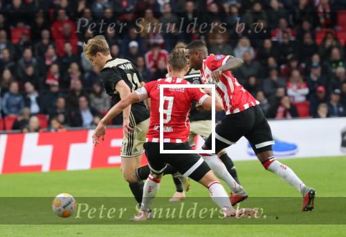Eindhoven, 23 September 2018 PSV-AJAX Kompetitie, Seizoen 2018-2019 Eindstand 3-0
Frenkie de Jong