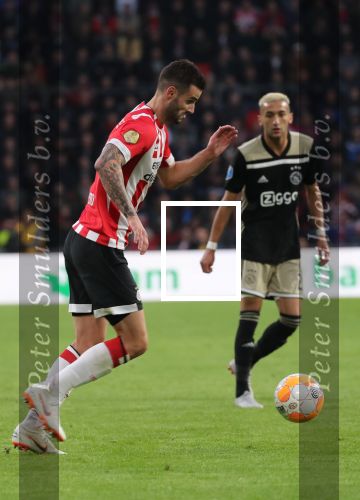 Eindhoven, 23 September 2018 PSV-AJAX Kompetitie, Seizoen 2018-2019 Eindstand 3-0
Gaston Pereiro