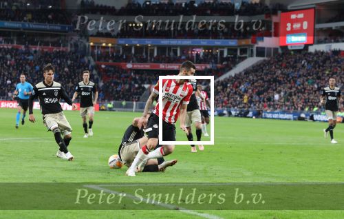 Eindhoven, 23 September 2018 PSV-AJAX Kompetitie, Seizoen 2018-2019 Eindstand 3-0
Gaston Pereiro
