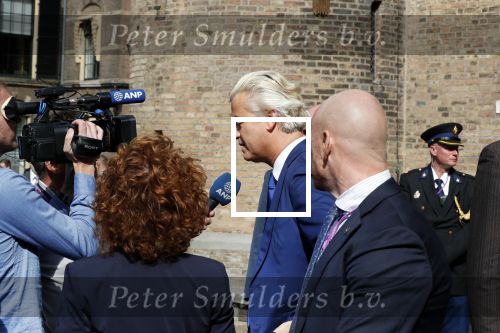 Den Haag 18 september 2018
Prinsjesdag 2018 op het binnenhof. Komning Willem Alexander Koningin Maxima Prins Constantijn en Prinses Laurentien zijn aanwezig. Geert Wilders