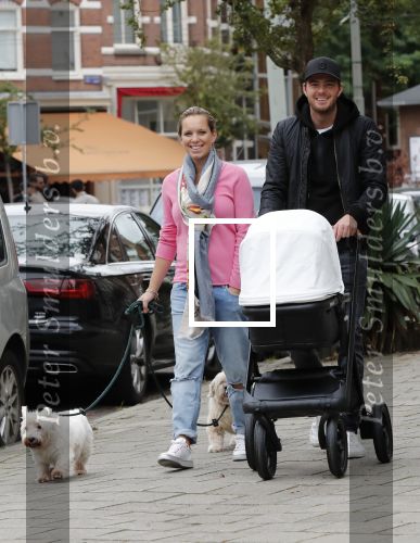 Amsterdam 21 september 2018
Denise Boekhoorn en Giedo v d Garde achter de kinderwagen.