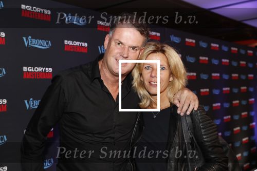Amsterdam 29 september 2018
Rode loper Glory gala in de Johan Cruijff arena. Guido Albers met zijn vrouw.