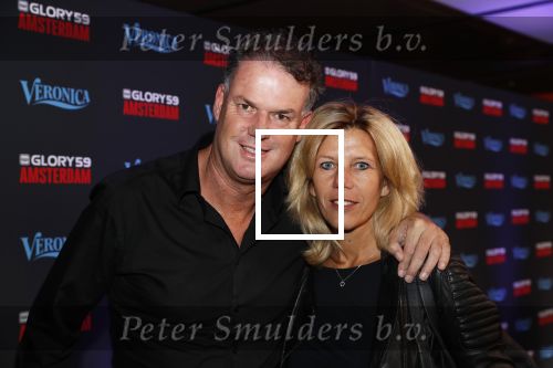 Amsterdam 29 september 2018
Rode loper Glory gala in de Johan Cruijff arena. Guido Albers met zijn vrouw.