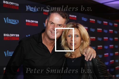 Amsterdam 29 september 2018
Rode loper Glory gala in de Johan Cruijff arena. Guido Albers met zijn vrouw.