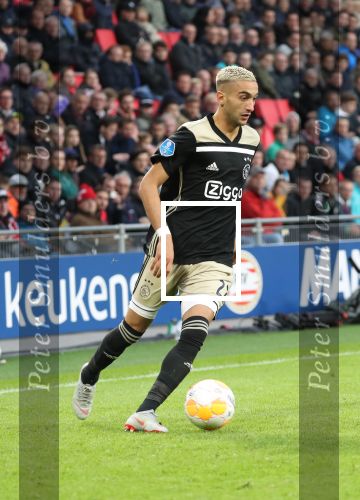 Eindhoven, 23 September 2018 PSV-AJAX Kompetitie, Seizoen 2018-2019 Eindstand 3-0
Hakam Ziyech