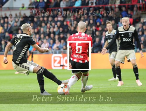 Eindhoven, 23 September 2018 PSV-AJAX Kompetitie, Seizoen 2018-2019 Eindstand 3-0
Hakam Ziyech