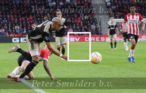 Eindhoven, 23 September 2018 PSV-AJAX Kompetitie, Seizoen 2018-2019 Eindstand 3-0
Hakam Ziyech