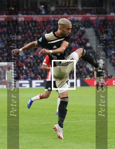 Eindhoven, 23 September 2018 PSV-AJAX Kompetitie, Seizoen 2018-2019 Eindstand 3-0
Hakam Ziyech