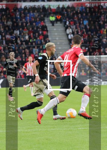 Eindhoven, 23 September 2018 PSV-AJAX Kompetitie, Seizoen 2018-2019 Eindstand 3-0
Hakam Ziyech